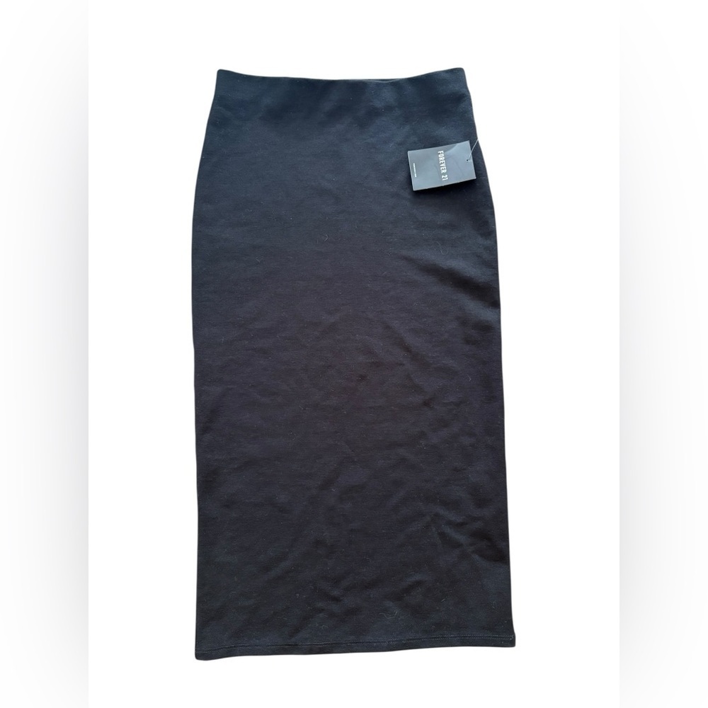 Black Women's Midi Pencil Skirt